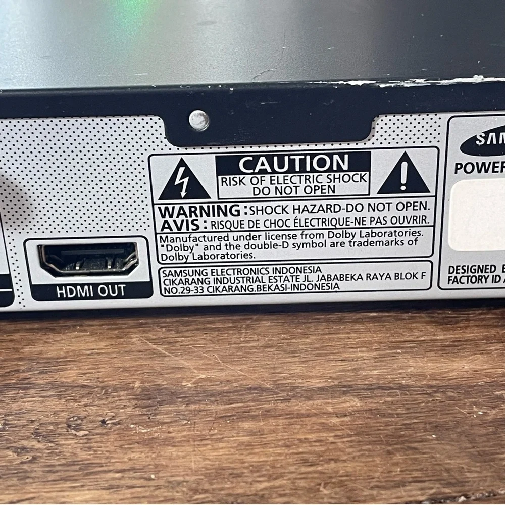 Samsung DVD 500 disc player